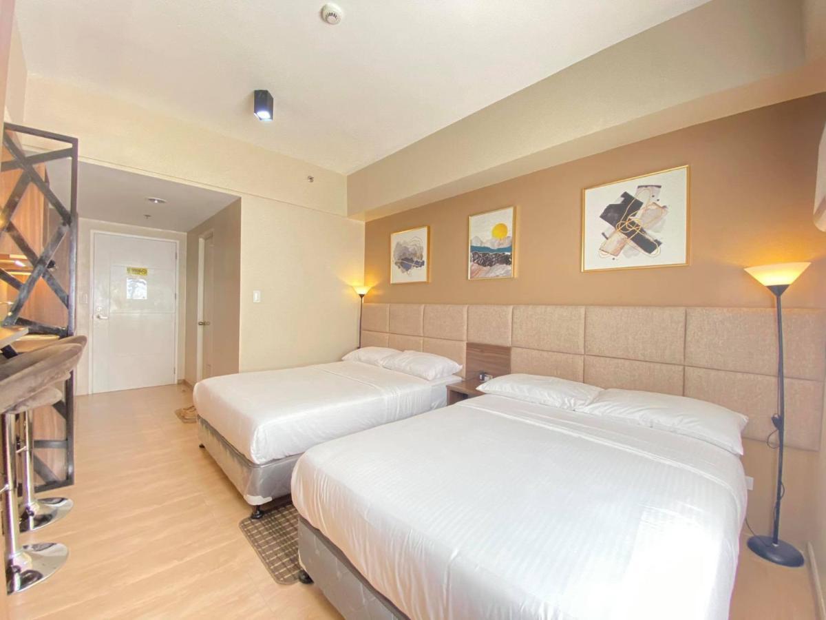 Twin Bed Unit- Migas Haven At Sunvida Tower Aparthotel Cebu Exterior photo